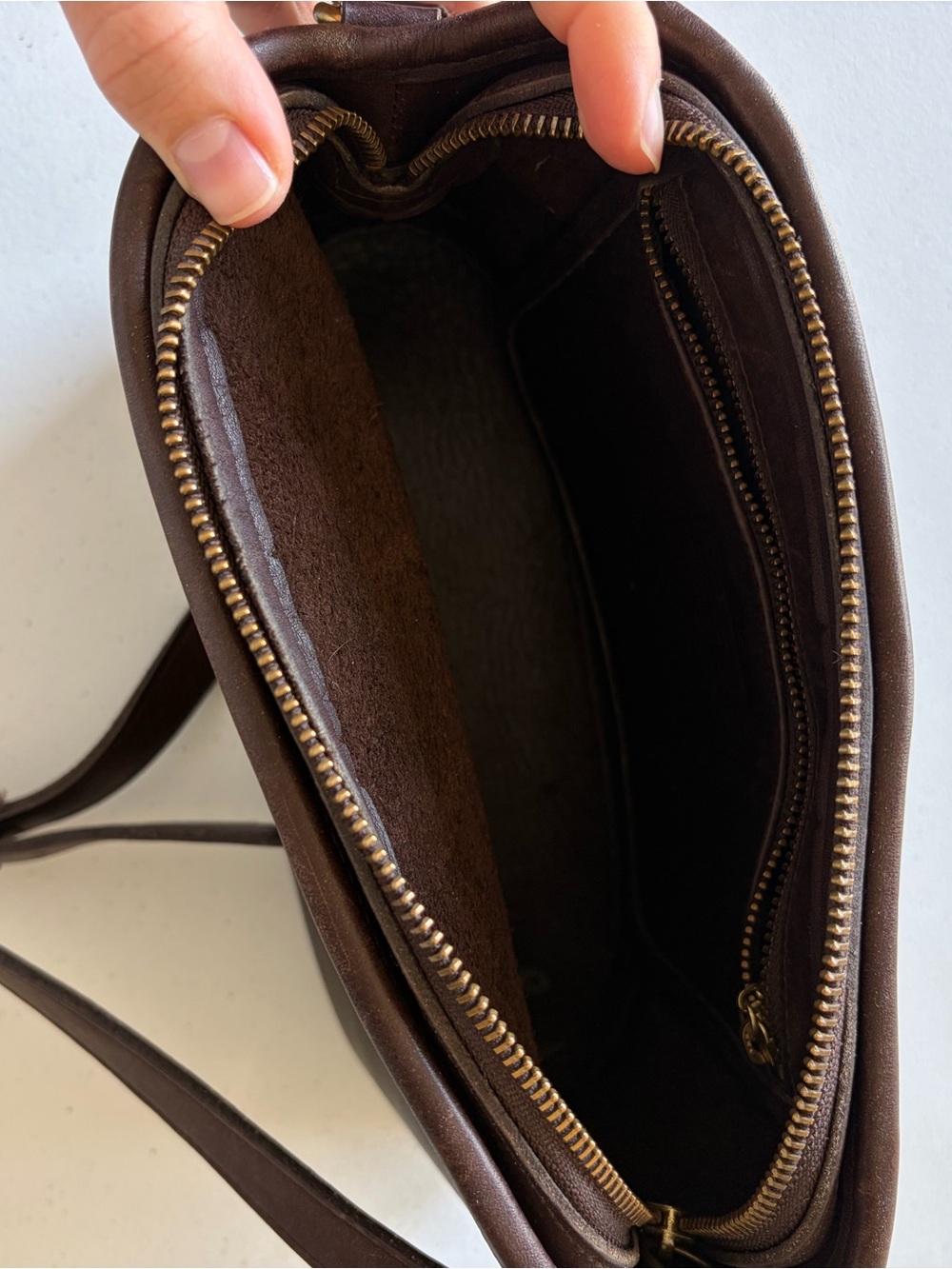 Vintage Coach Anderson bag in Brown - Picture 5 of 7